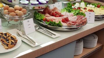 Daily buffet breakfast (EUR 10 per person)