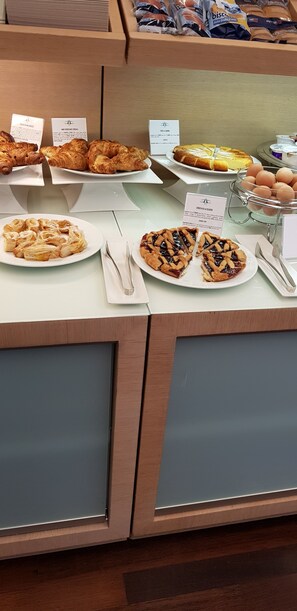 Daily buffet breakfast (EUR 10 per person)