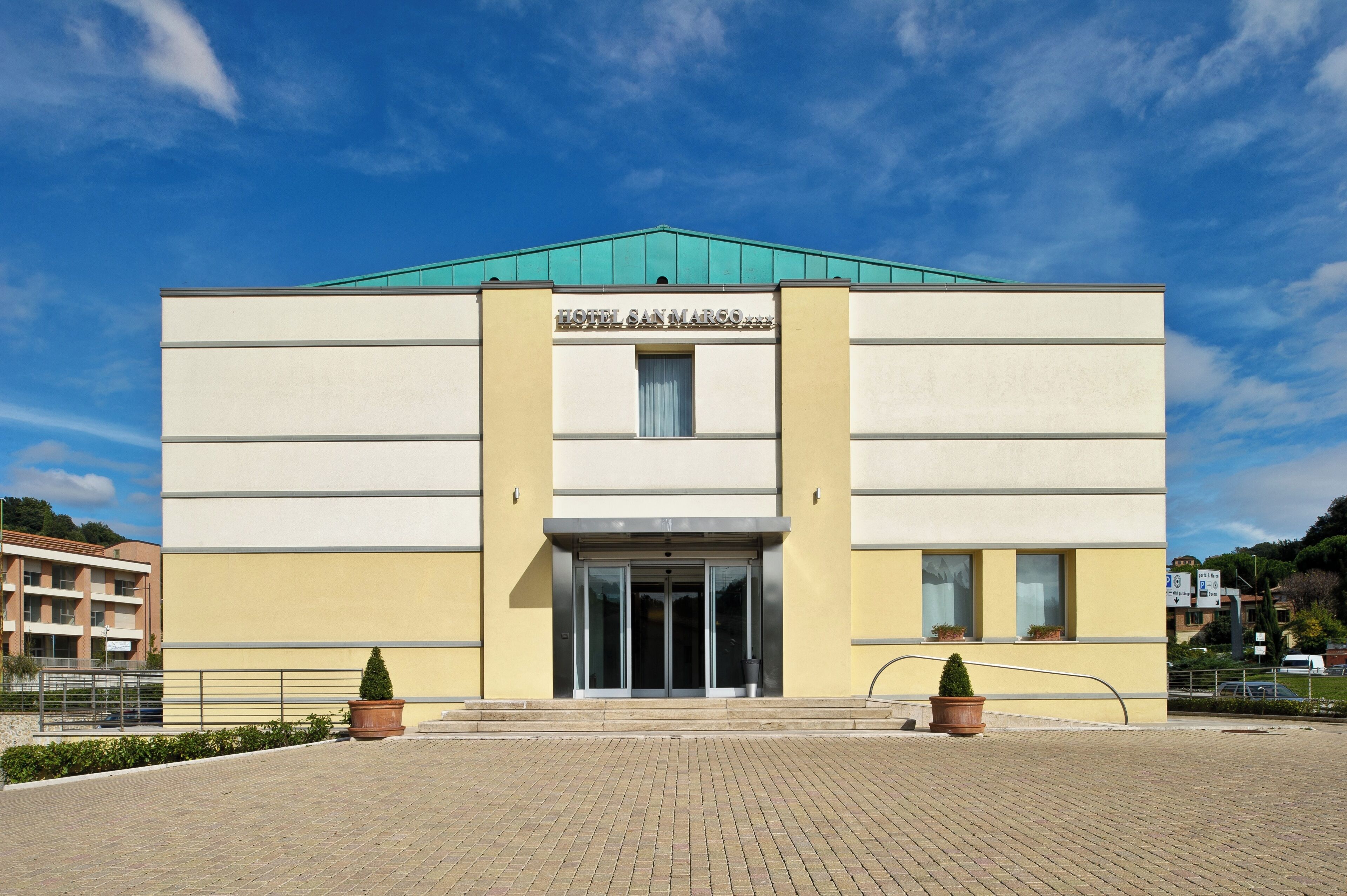 Façade de l’hébergement