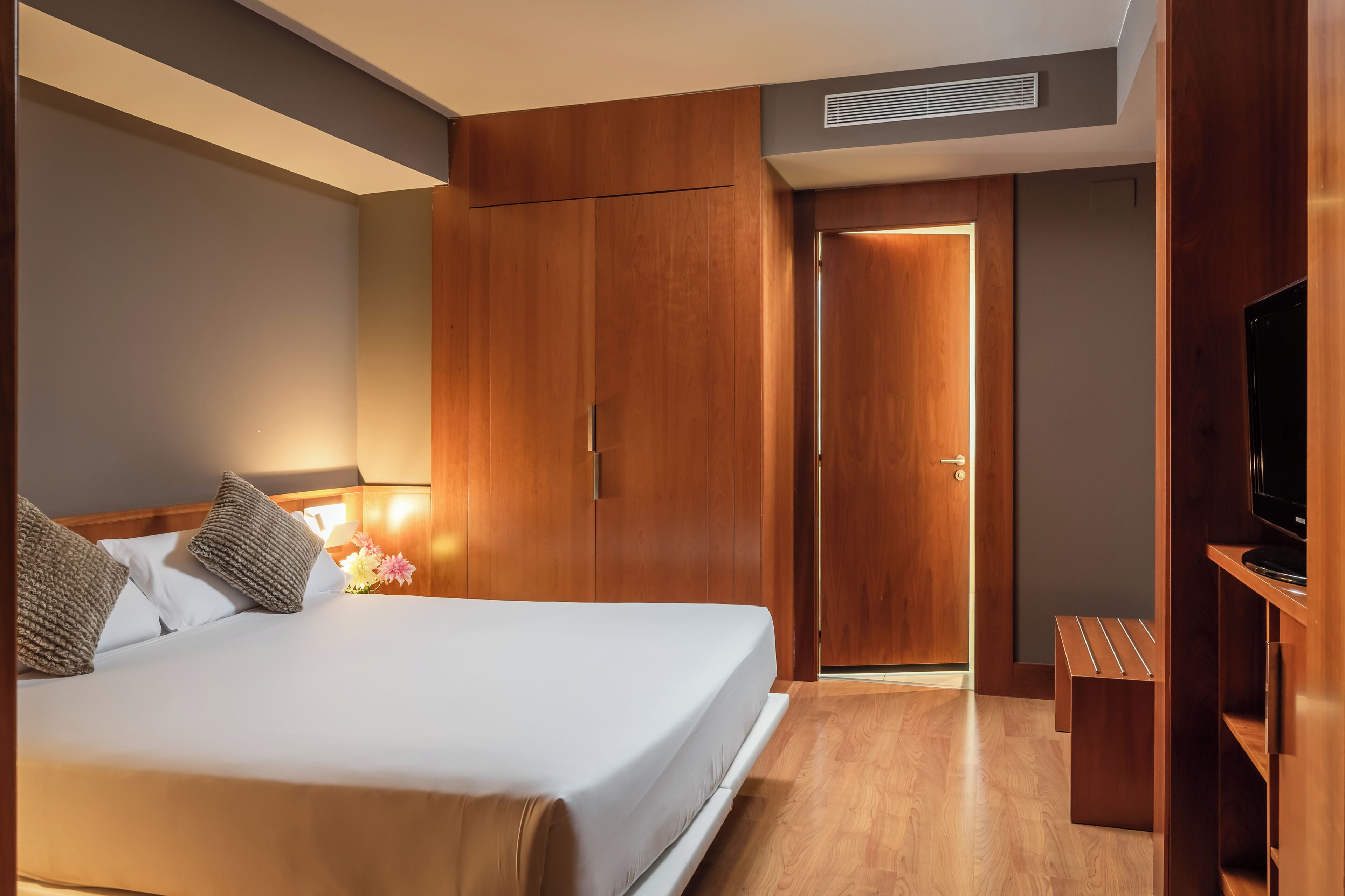 Suite júnior | Minibar, caixa forta a l'habitació, escriptori i cortines opaques 