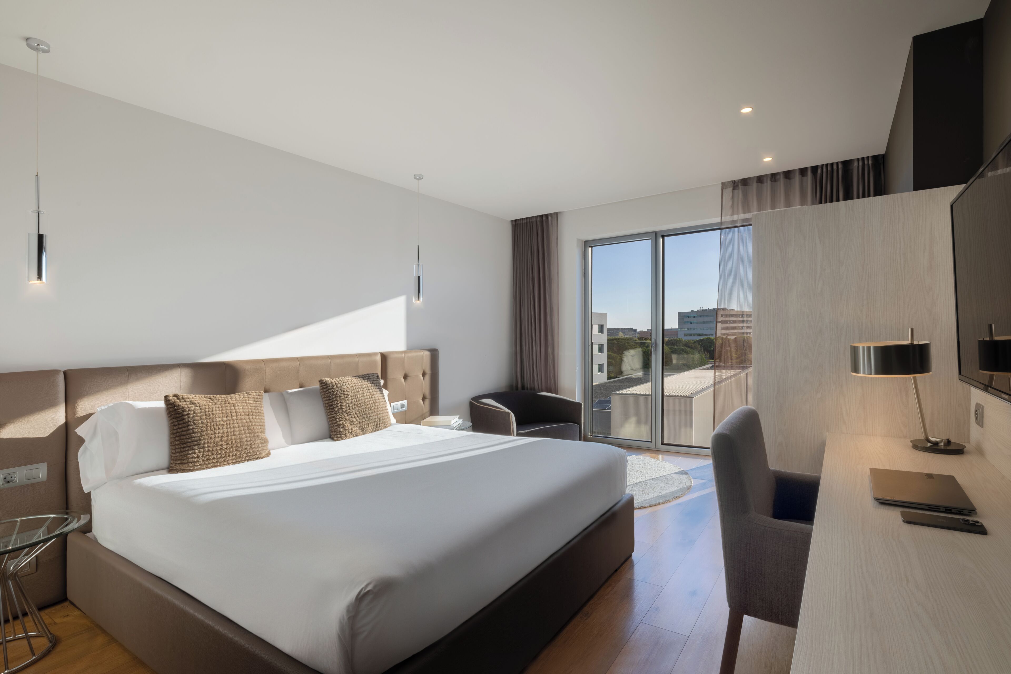 Minibar, in-room safe, desk, blackout curtains