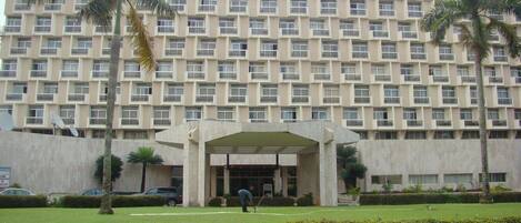 Voorkant van accommodatie