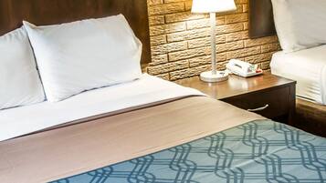 Wi-Fi de cortesia, roupa de cama