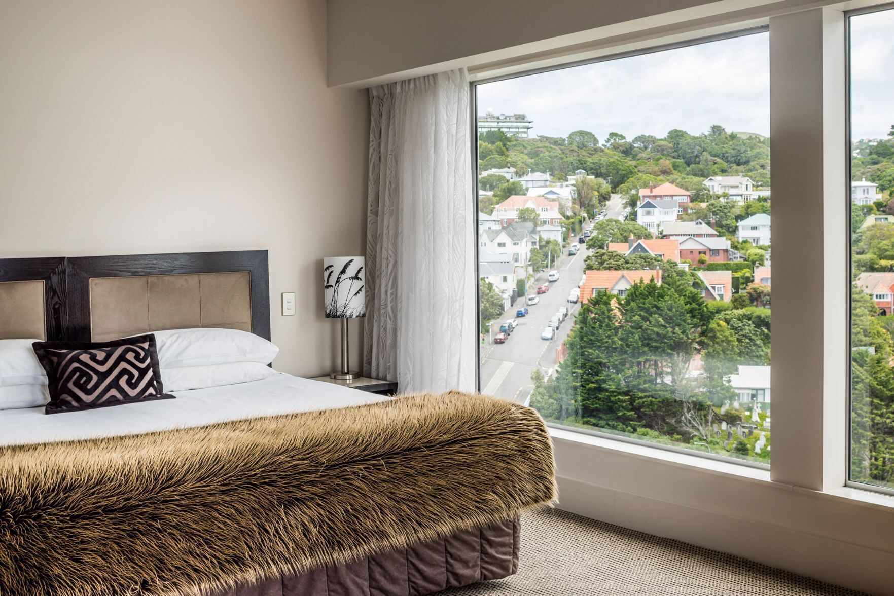 Premium bedding, minibar, in-room safe, desk