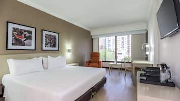 Minibar, in-room safe, desk, blackout drapes