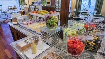 Morgenmadsbuffet hver dag mod et gebyr