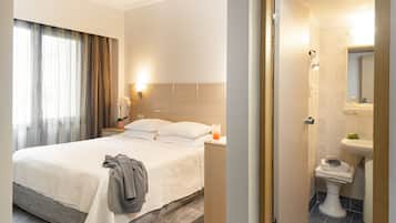 Single Room | 埃及棉床單、高級寢具、羽絨被、客房內保險箱