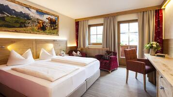 Allergikerbettwaren, Zimmersafe, Schreibtisch, kostenlose Babybetten