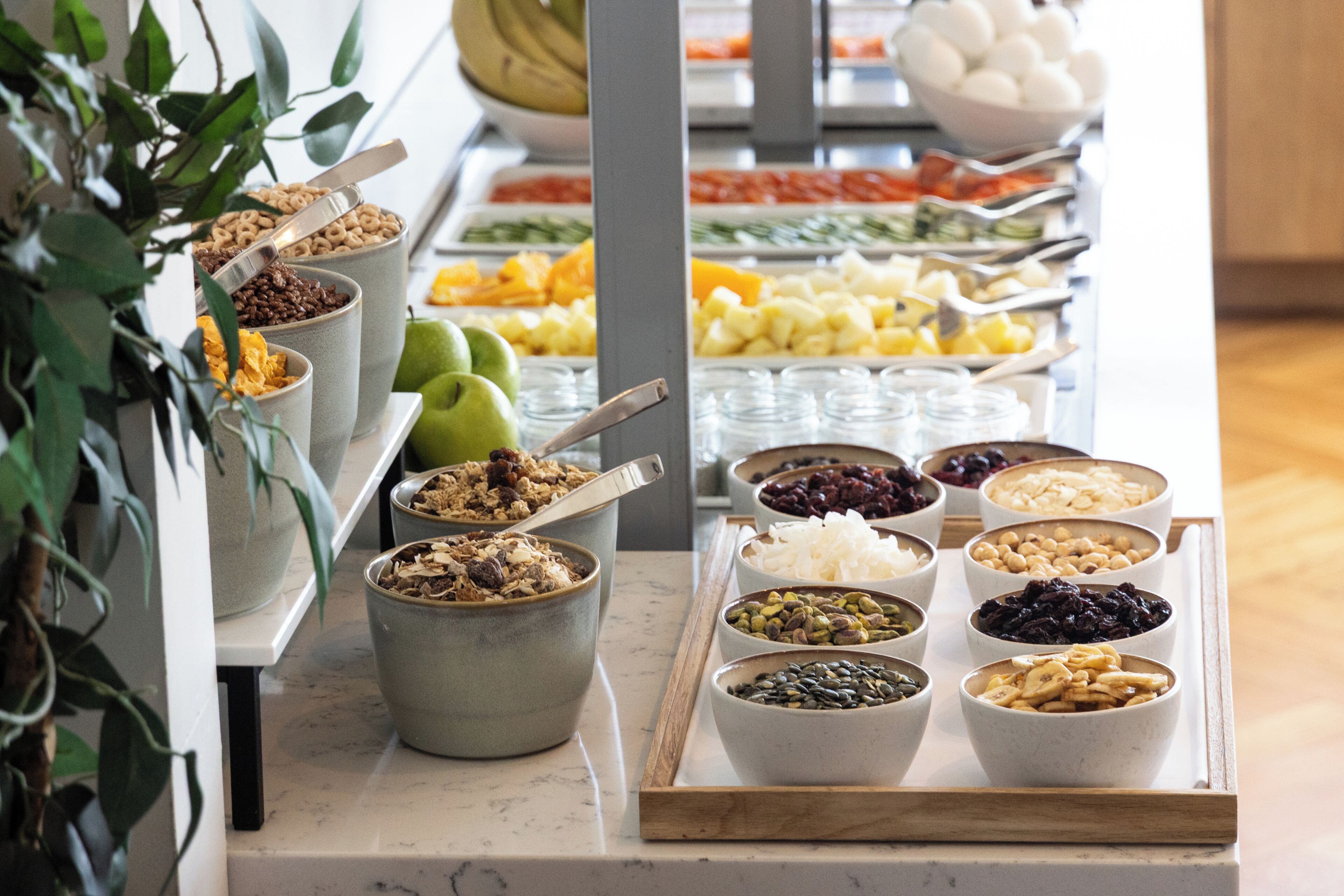 Desayuno continental todos los días (con cargo)