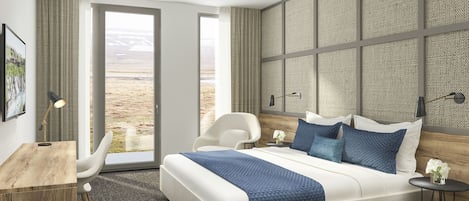 Standard Double or Twin Room | In-room safe, blackout curtains, free WiFi, bed sheets