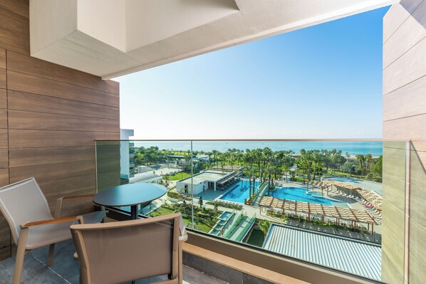 Chambre Standard, 1 chambre, non-fumeur, vue mer | Vue depuis le balcon