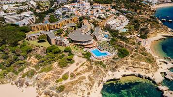 Vue depuis lâhĂ©bergement