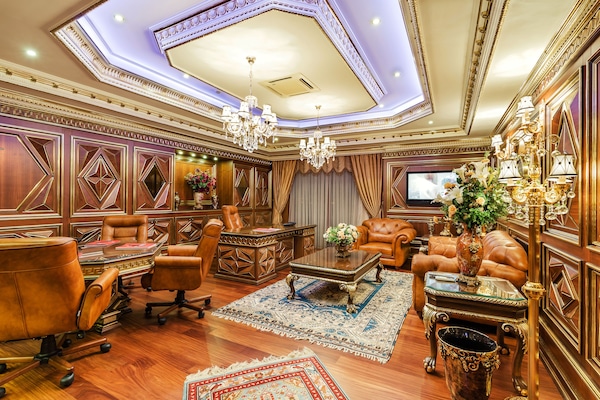 Royal suite, 2 slaapkamers | Businesscentrum in de kamer