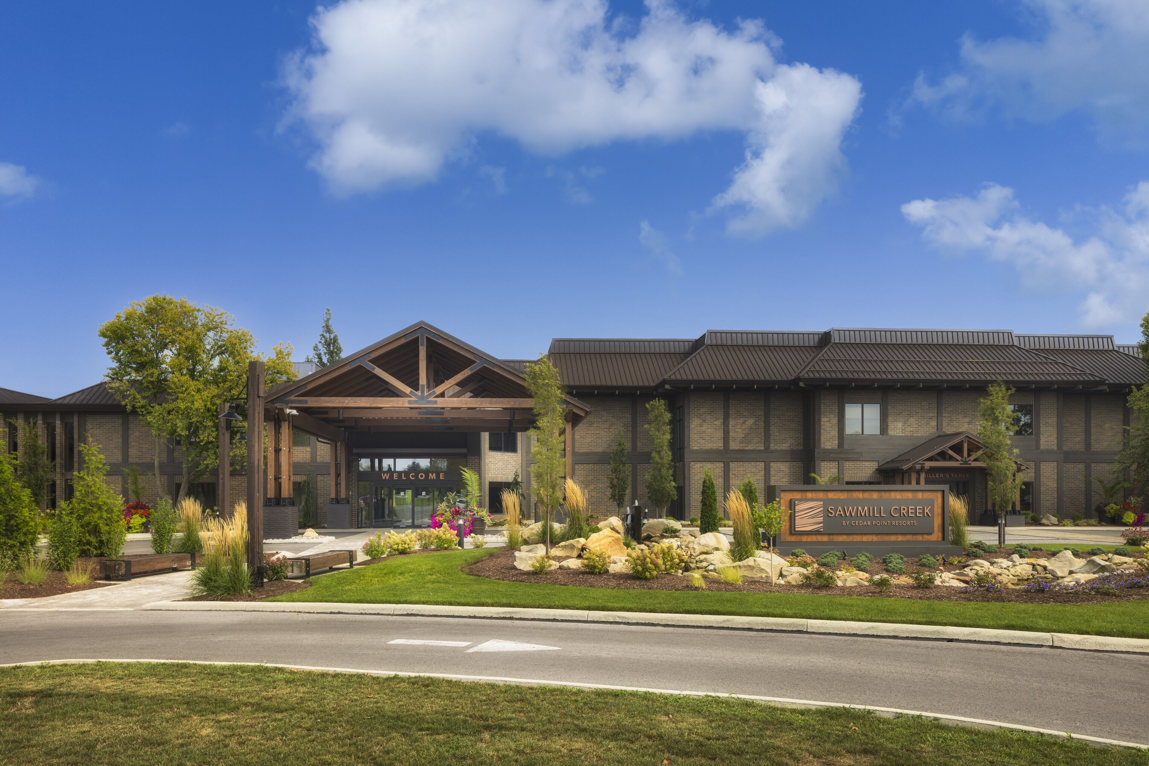 숙박 시설 정면