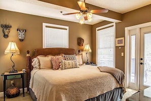 Individually decorated, individually furnished, iron/ironing board - At Journey's End (St. Augustine)