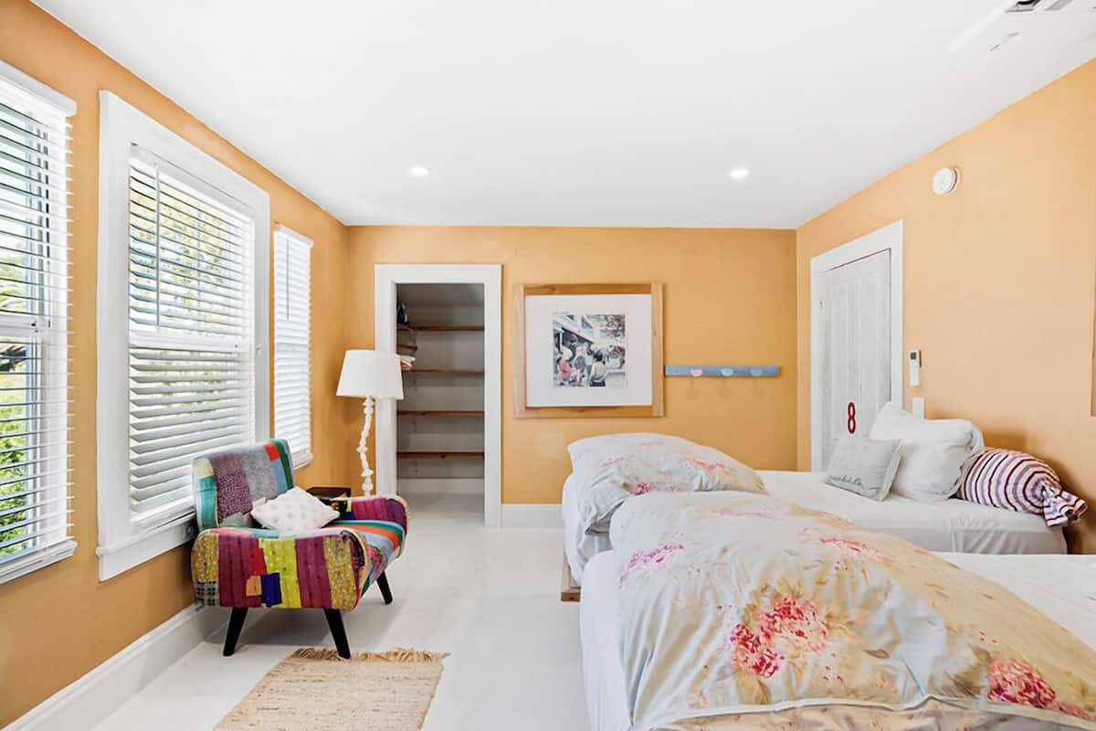 Casa de campo | 2 habitaciones, ropa de cama hipoalergénica y camas con pillow-top