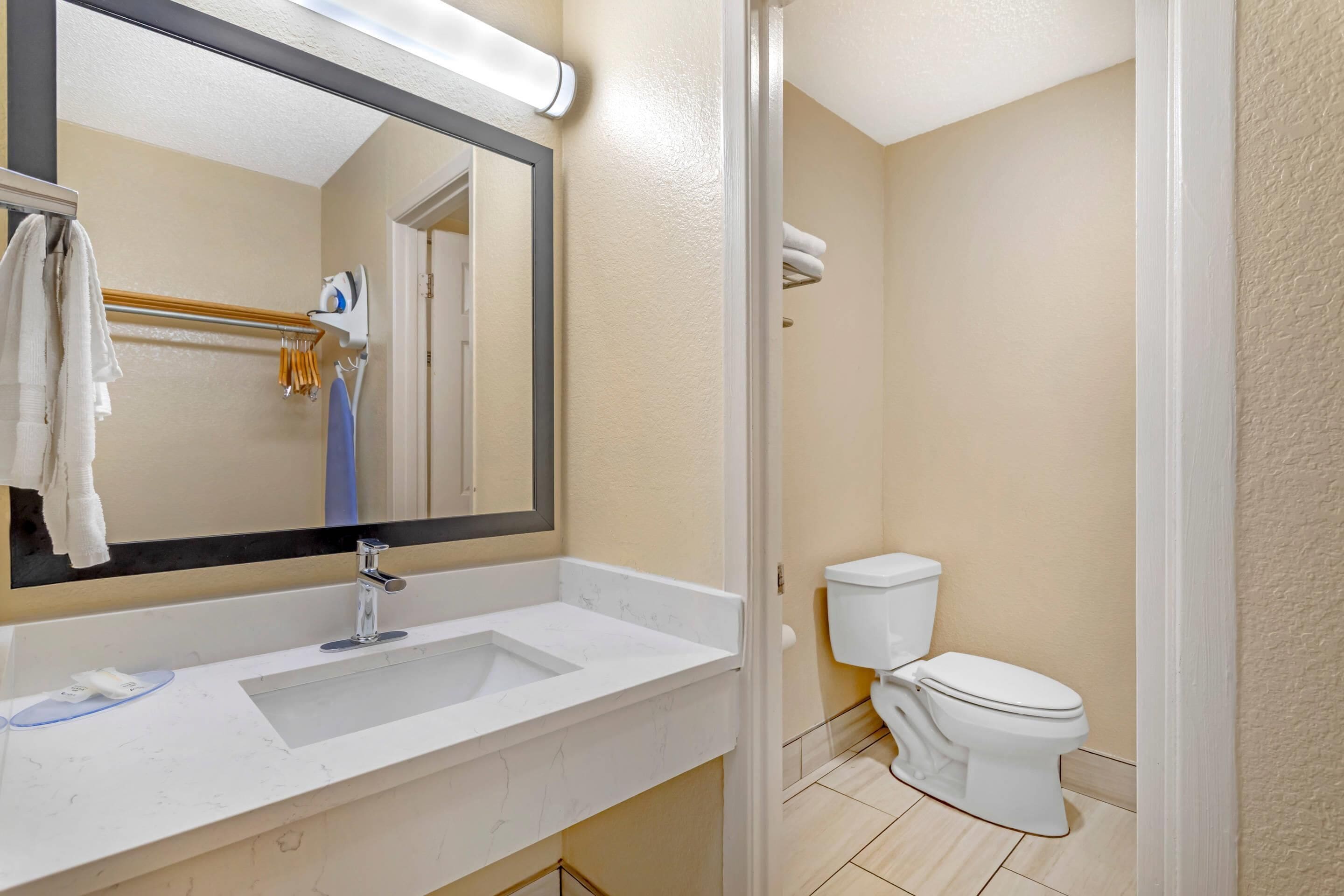 standard room, 2 queen beds, non smoking | iron/ironing board, free wifi, bed sheets, alarm clocks