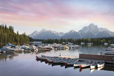 Lake. Colter Bay Village