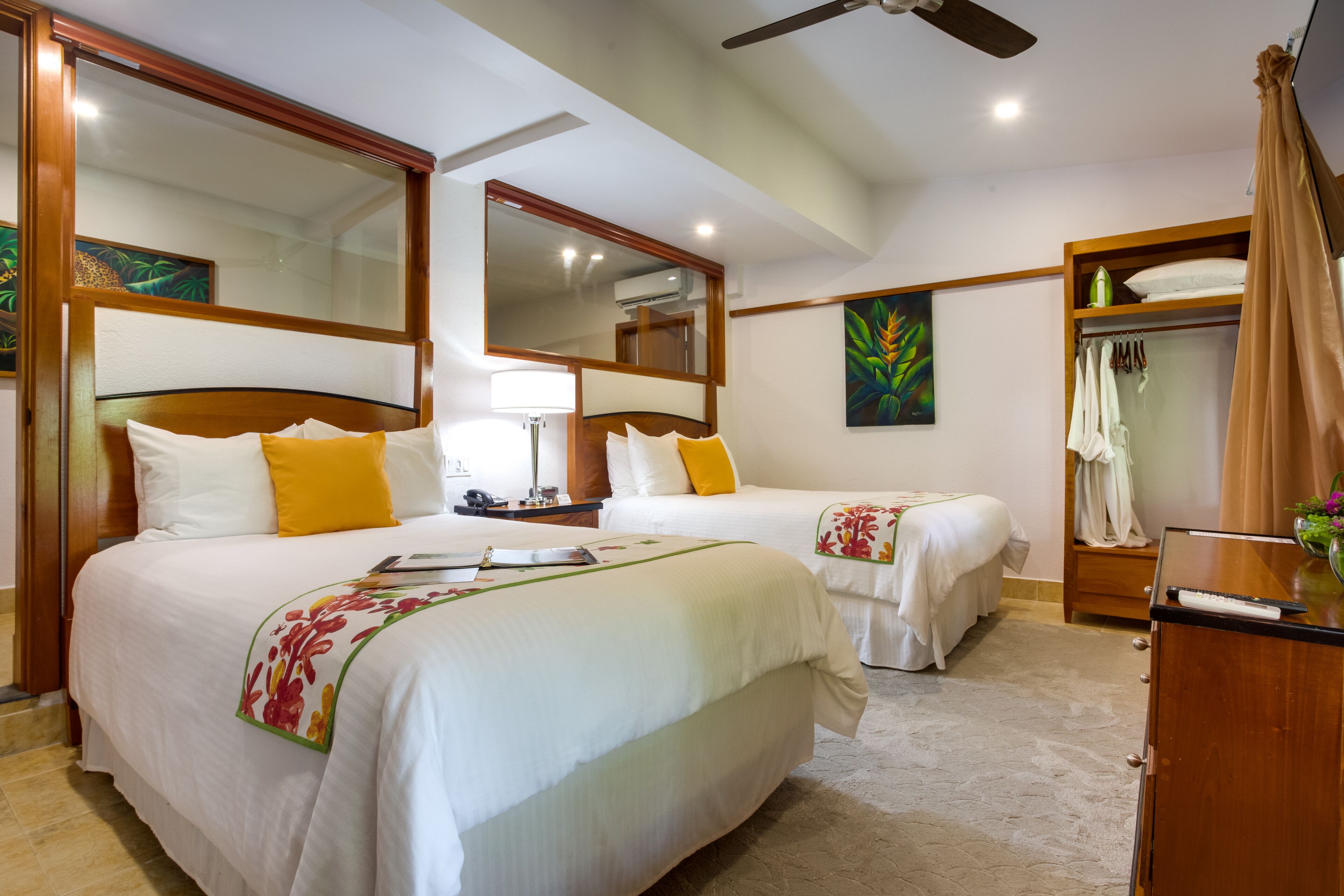 jungle view suite | 1 bedroom, premium bedding, down duvets, tempur-pedic beds