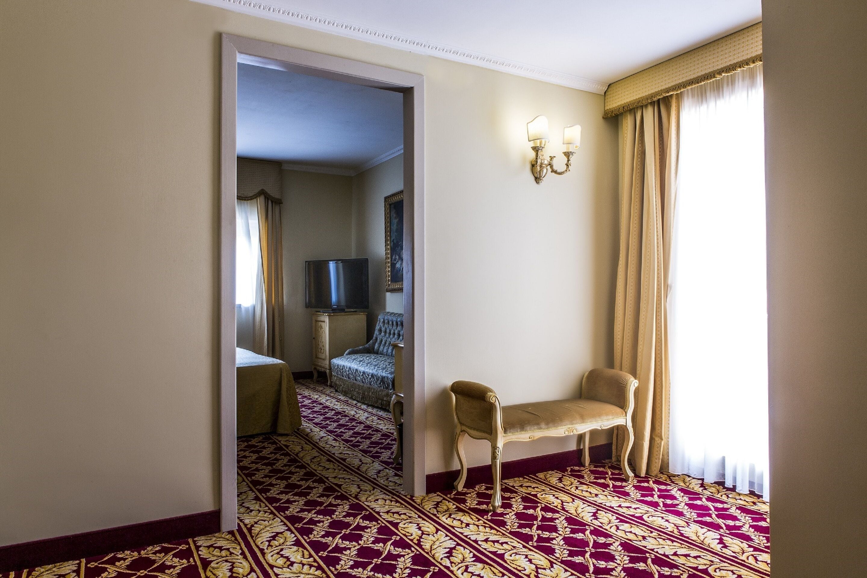 executive suite | living area | tv