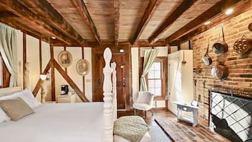 Deluxe cottage, 1 queensize bed, bubbelbad | 1 slaapkamer, lakens van Egyptisch katoen, luxe beddengoed