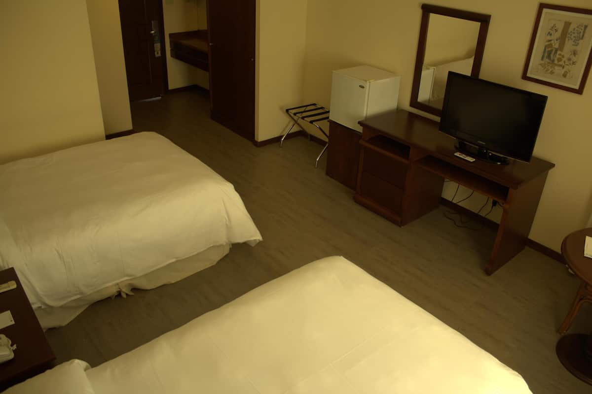 Minibar, in-room safe, desk, laptop workspace