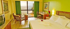 Superior Twin, Vista Lateral  | Minibar, in-room safe, desk, blackout drapes - Dorisol Recife Grand Hotel (Jaboatao dos Guararapes)