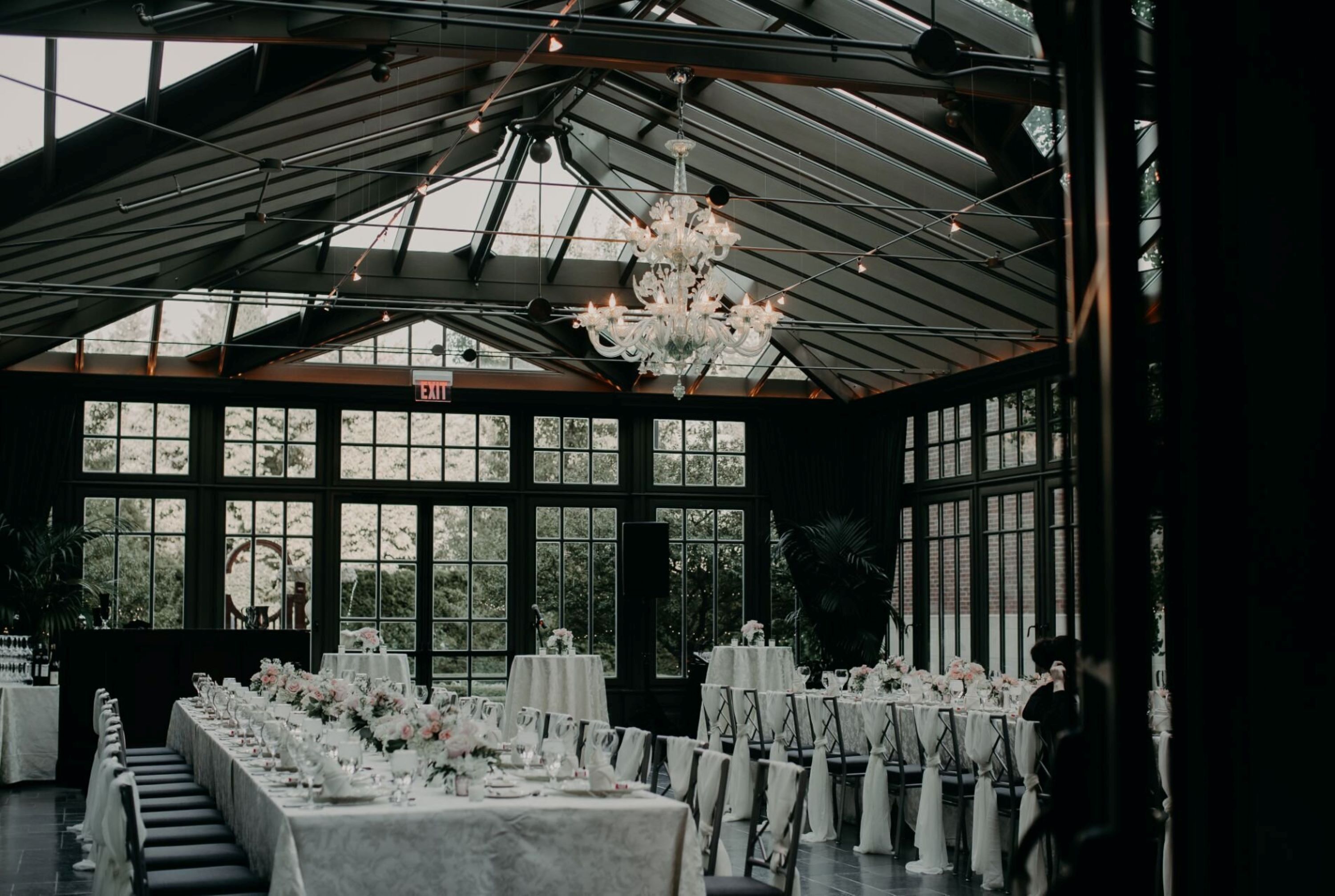 indoor wedding
