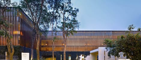 Front of property – evening/night