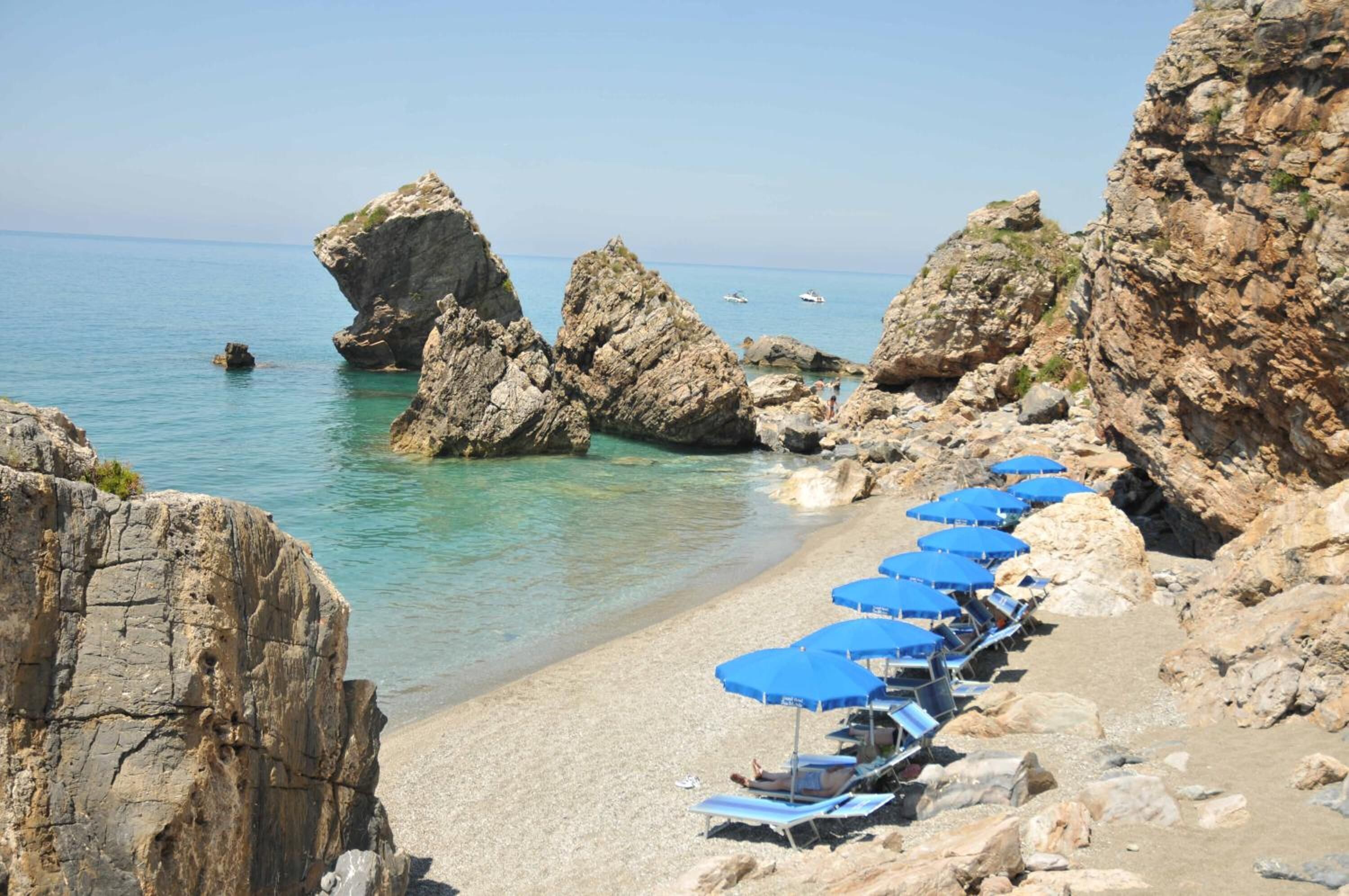private beach nearby, sun-loungers, beach umbrellas, beach towels