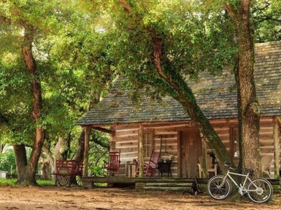 Cabin, Private Bathroom (Log Cabin) | Individually decorated, individually furnished