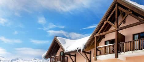 Façade de l’hébergement