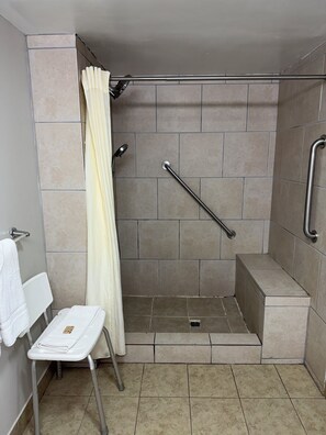 Standard Room, 1 King Bed | Accessible bathroom