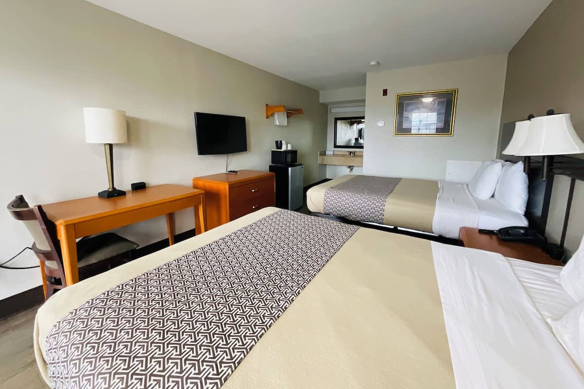 Standard Room, 2 Queen Beds | Free WiFi, bed sheets