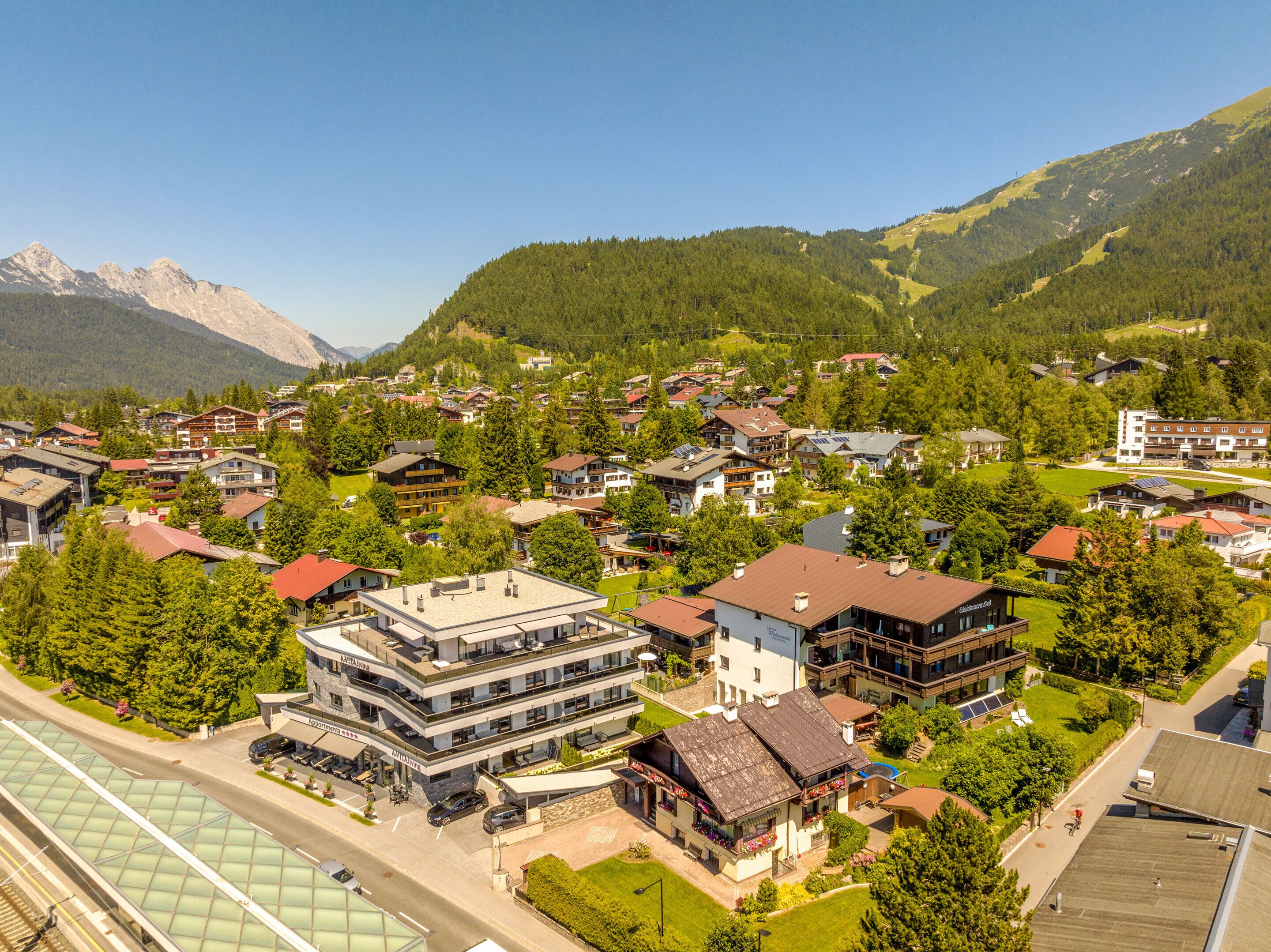 Vistas al campo desde el alojamiento