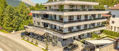 Façade de l’hébergement