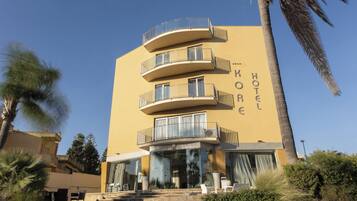 Fassade der Unterkunft