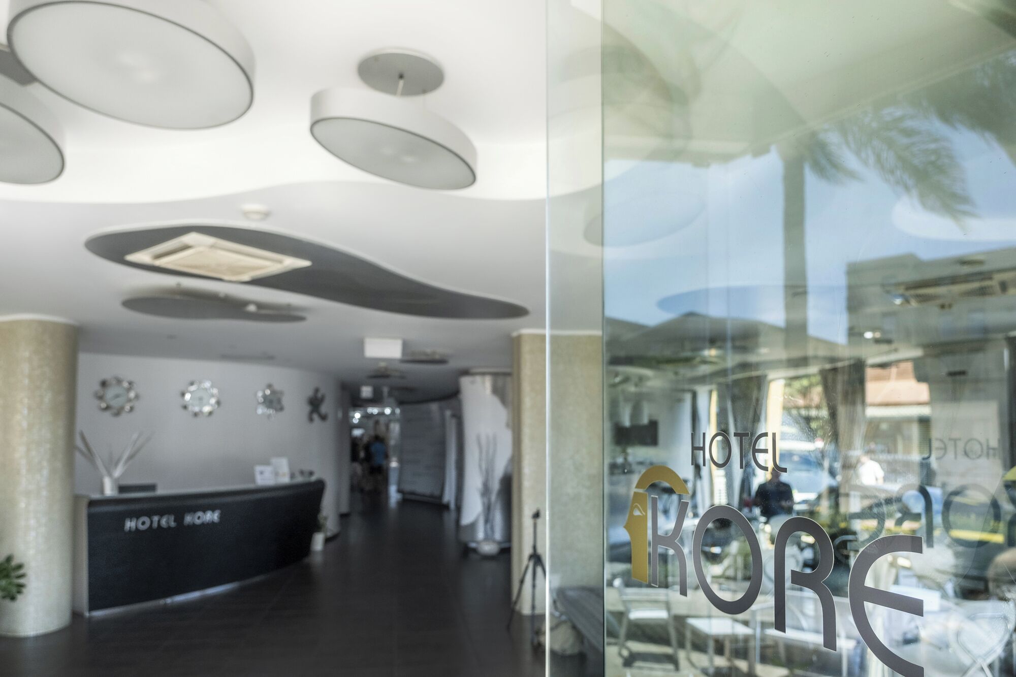 Entrée de l’hébergement