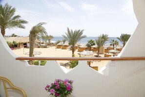 Blick von der Unterkunft