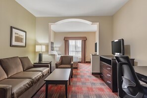 Suite, 1 King Bed, Non Smoking, Kitchenette (with Sofabed) | Premium bedding, down duvets, pillow-top beds, in-room safe - Best Western Plus Red Deer Inn & Suites (Red Deer)