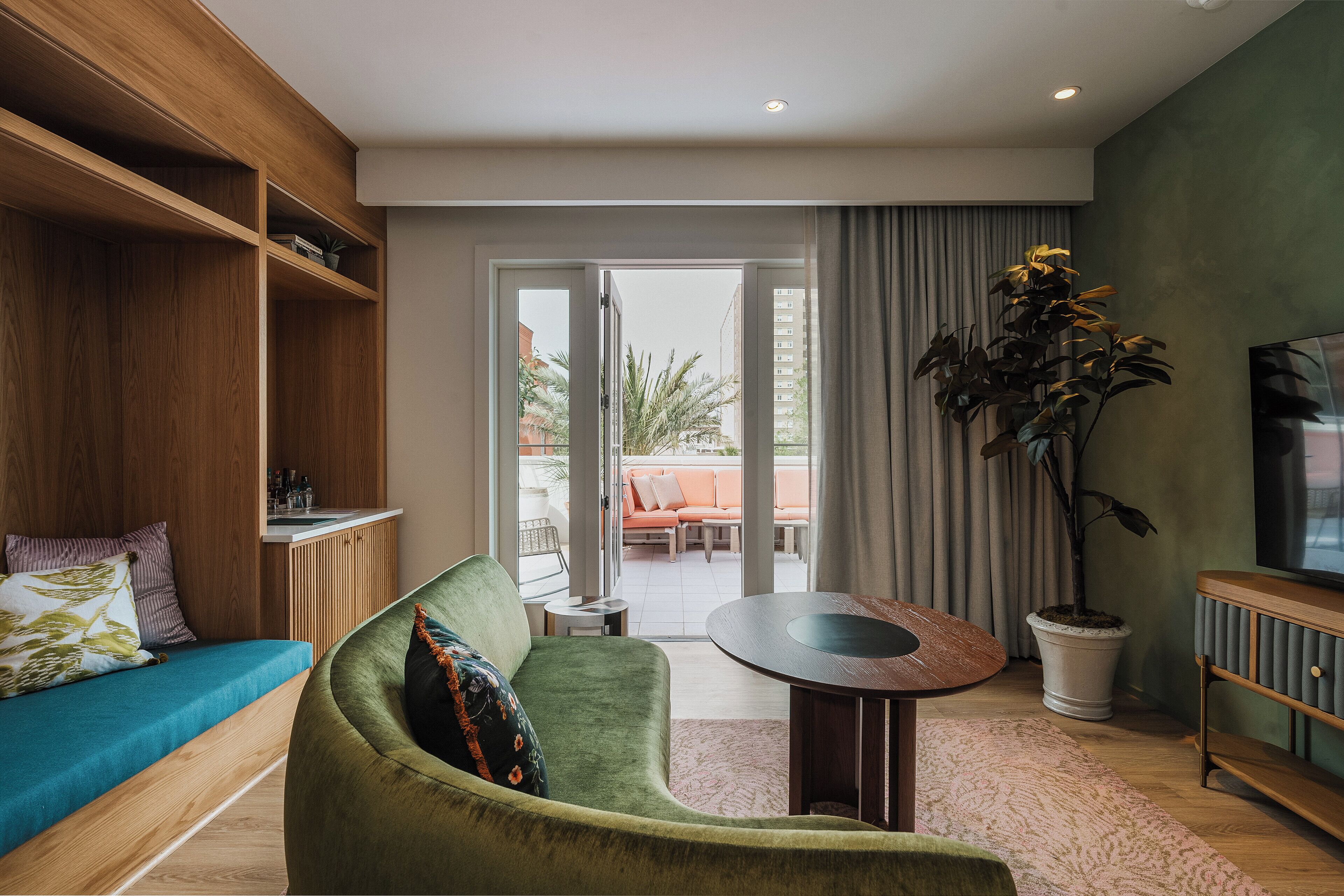 Área de sala de estar