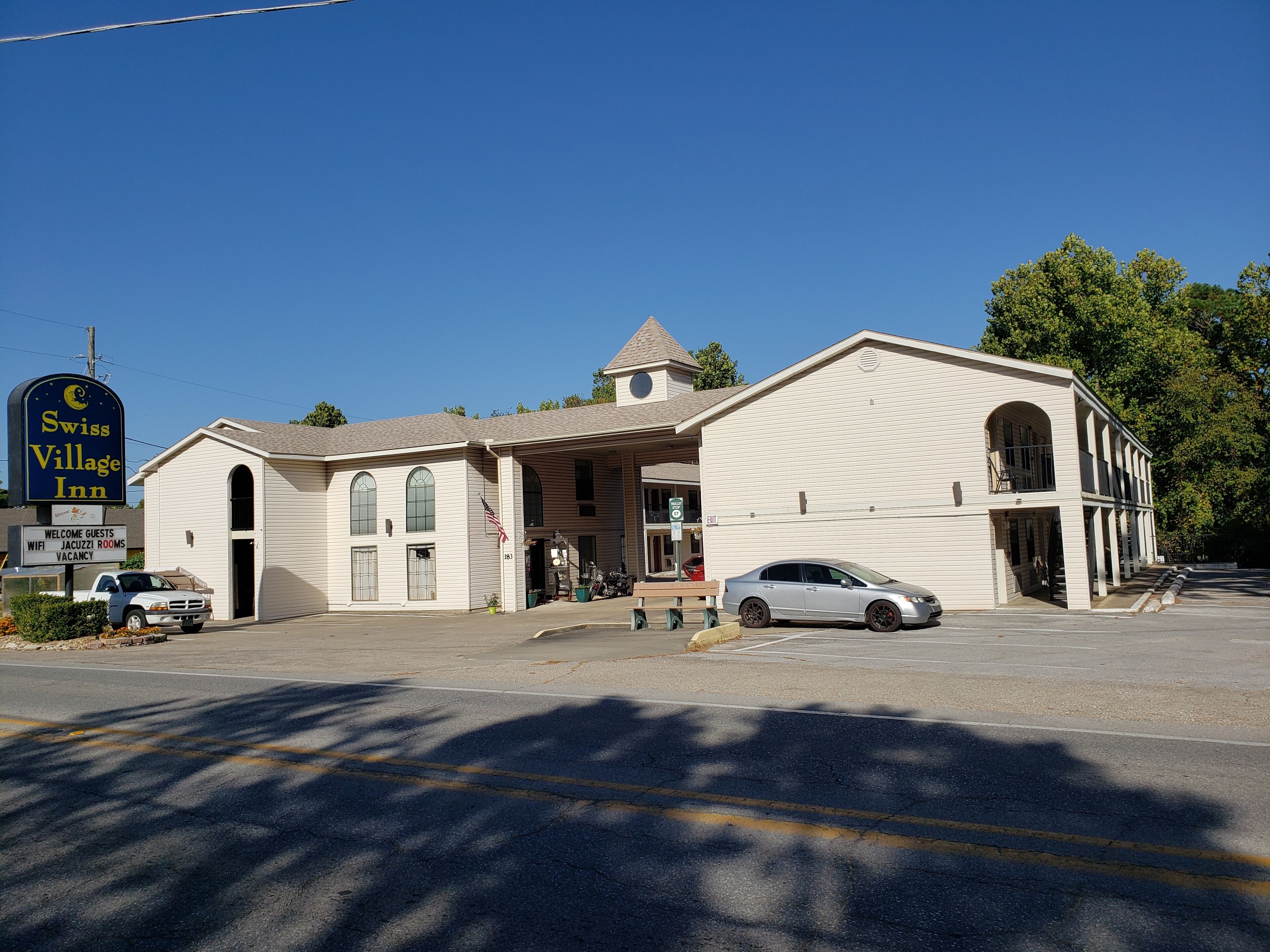 Fassade der Unterkunft