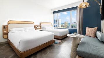 Caja de seguridad en la habitación y decoración personalizada