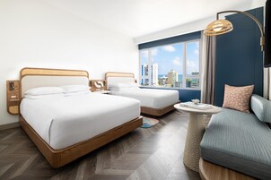 Room, 2 Queen Beds | In-room safe, individually decorated, individually furnished