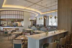3 restaurants, breakfast, lunch, dinner served; Mediterranean cuisine