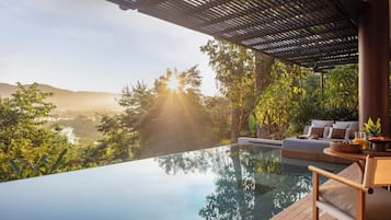 Mekong Explorer Family Pool Suite | Hochwertige Bettwaren, Minibar (mit einigen kostenlosen Artikeln)