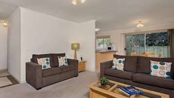 50-inch LCD TV with cable channels, TV