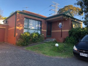 Façade de l’hébergement