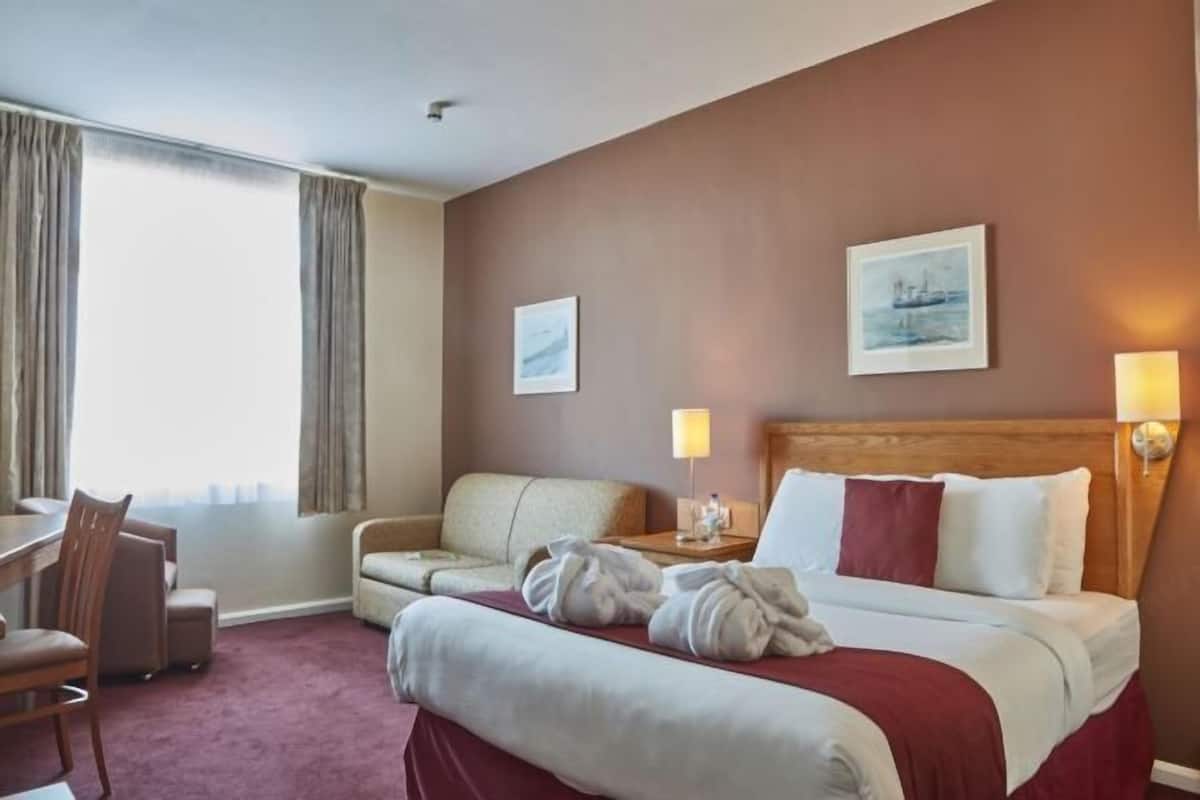 In-room safe, desk, blackout drapes, iron/ironing board