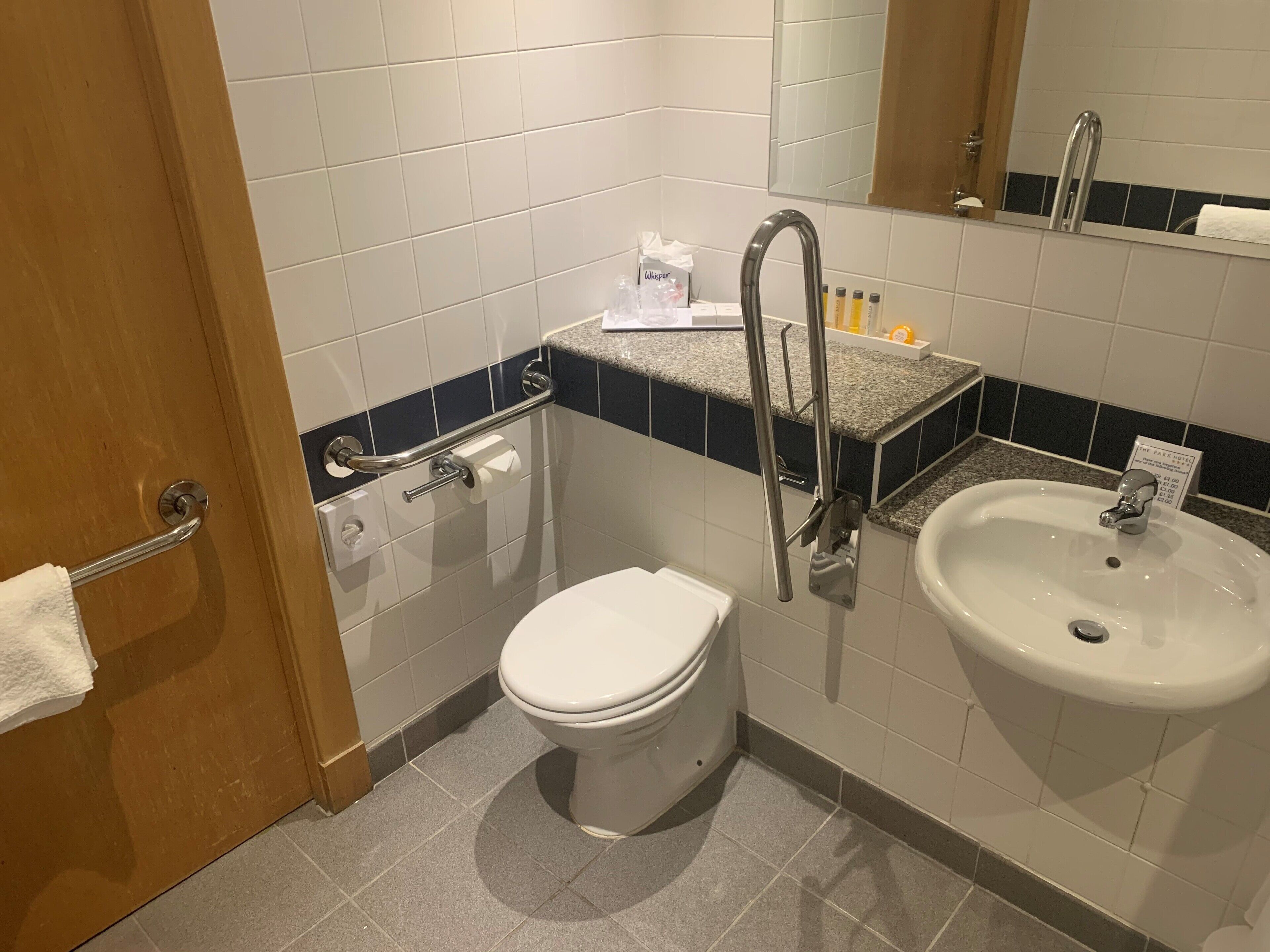 double room, accessible | bathroom | combined shower/bathtub, free toiletries, hair dryer, bathrobes